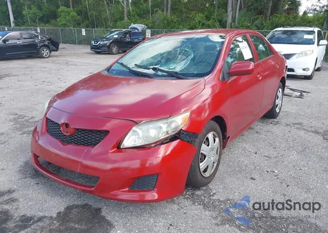 2009 Toyota Corolla Le z USA, uszkodzony, nr VIN 2T1BU40E19C148631